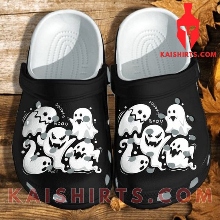 Creepy Ghost Halloween Kawaii Cute Shoes Clog's Product Pictures - Kaishirts.com