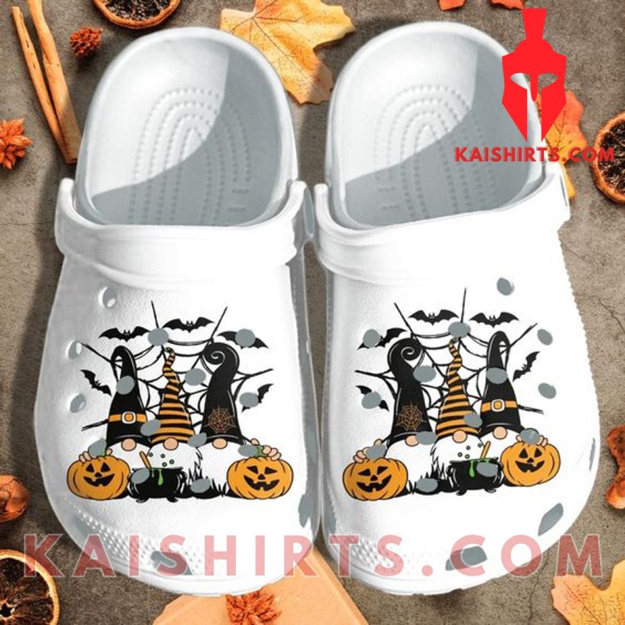 Gnomes Witches Spider Web Shoes Clog Funny Halloween Crocs Crocband Clog's Product Pictures - Kaishirts.com