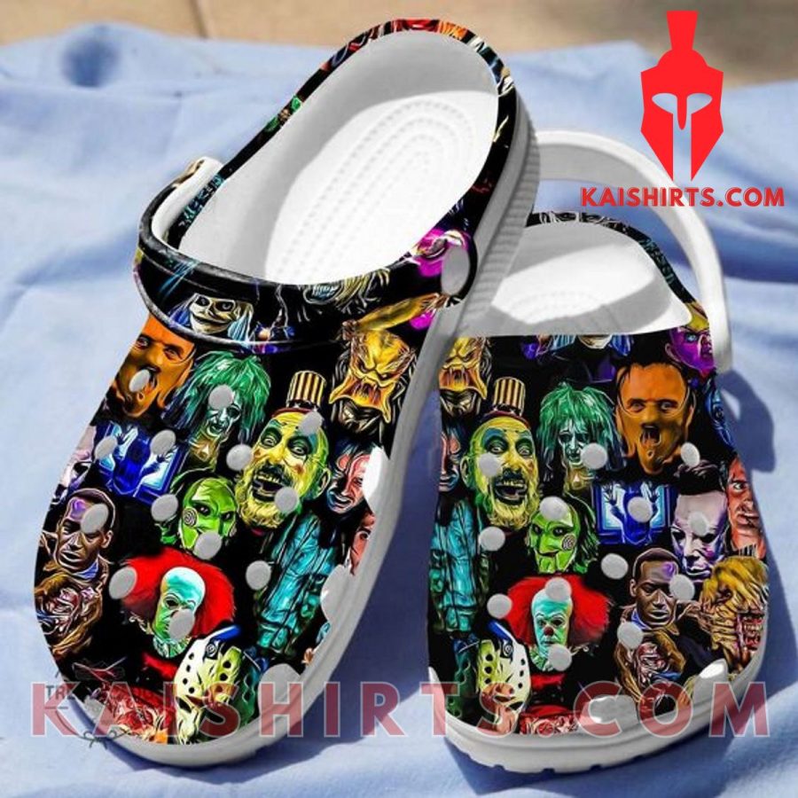 Halloween Horror Character Face Clog Shoes's Product Pictures - Kaishirts.com