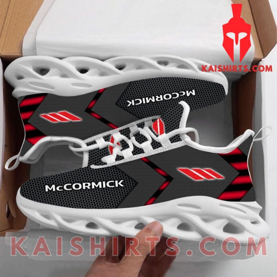 McCormick Car Style 2 Custom Name Clunky Maxsoul Sneaker - Grey Arrows Pattern's Product Pictures - Kaishirts.com