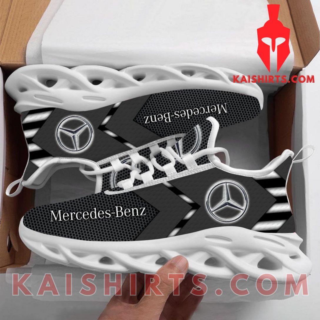 mercedes benz white car style 14 custom name clunky maxsoul sneaker grey black arrow pattern 1 GW41z.jpg