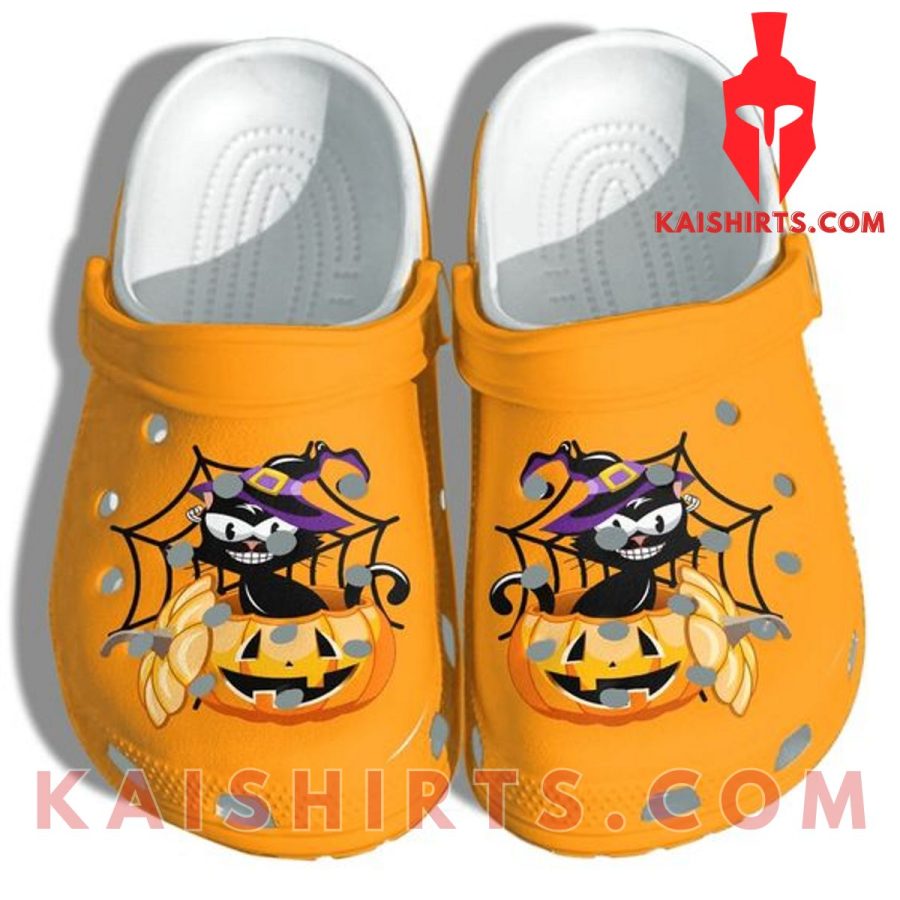 Pumpkin Cat Witch Halloween Crocs Shoes Clog's Product Pictures - Kaishirts.com