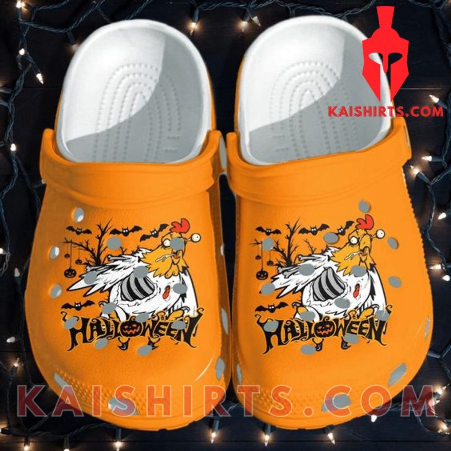Scary Chicken In Halloween Night Shoes Clog's Product Pictures - Kaishirts.com