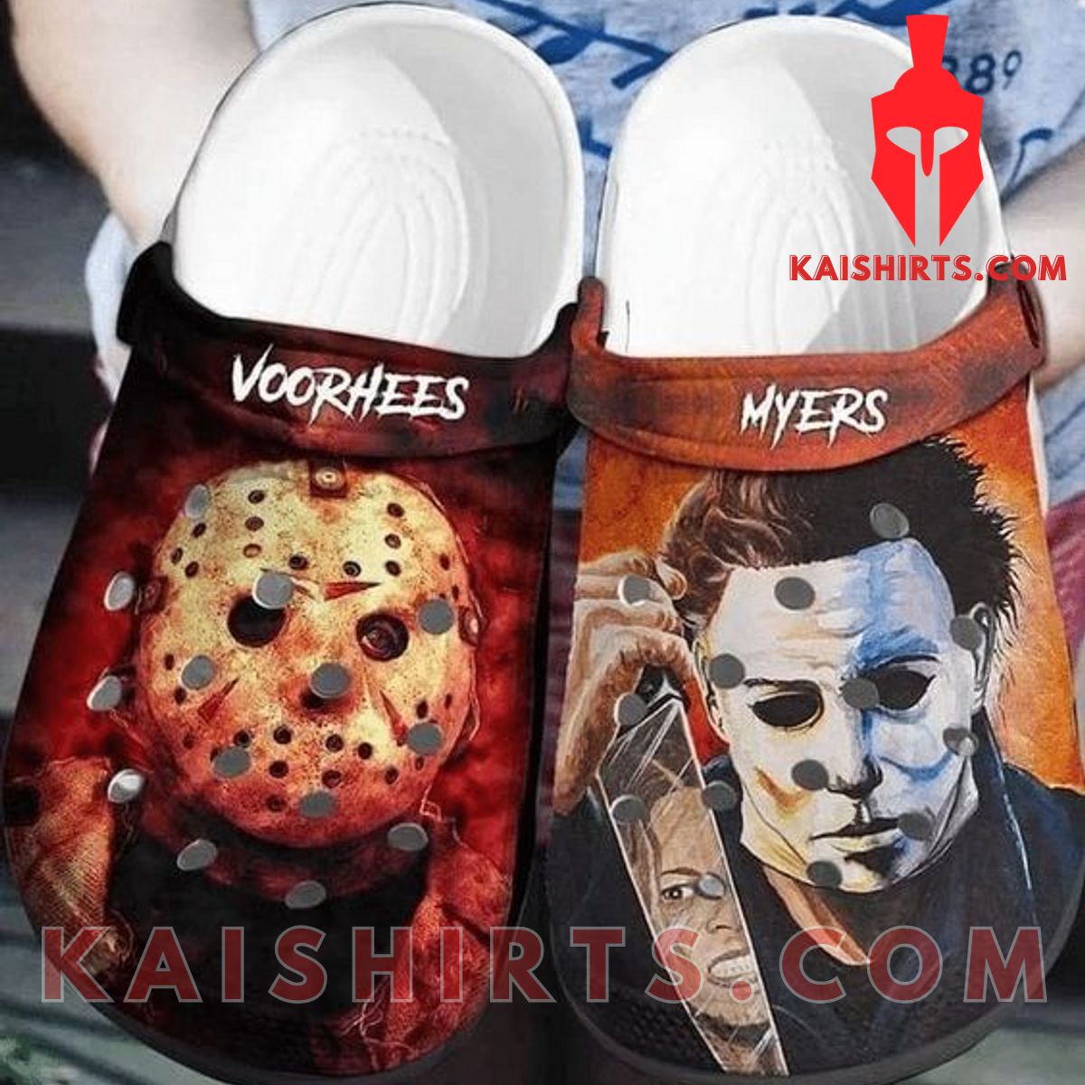 Voorhees Myers Horror Movies Halloween Crocs Classic Clogs Shoes