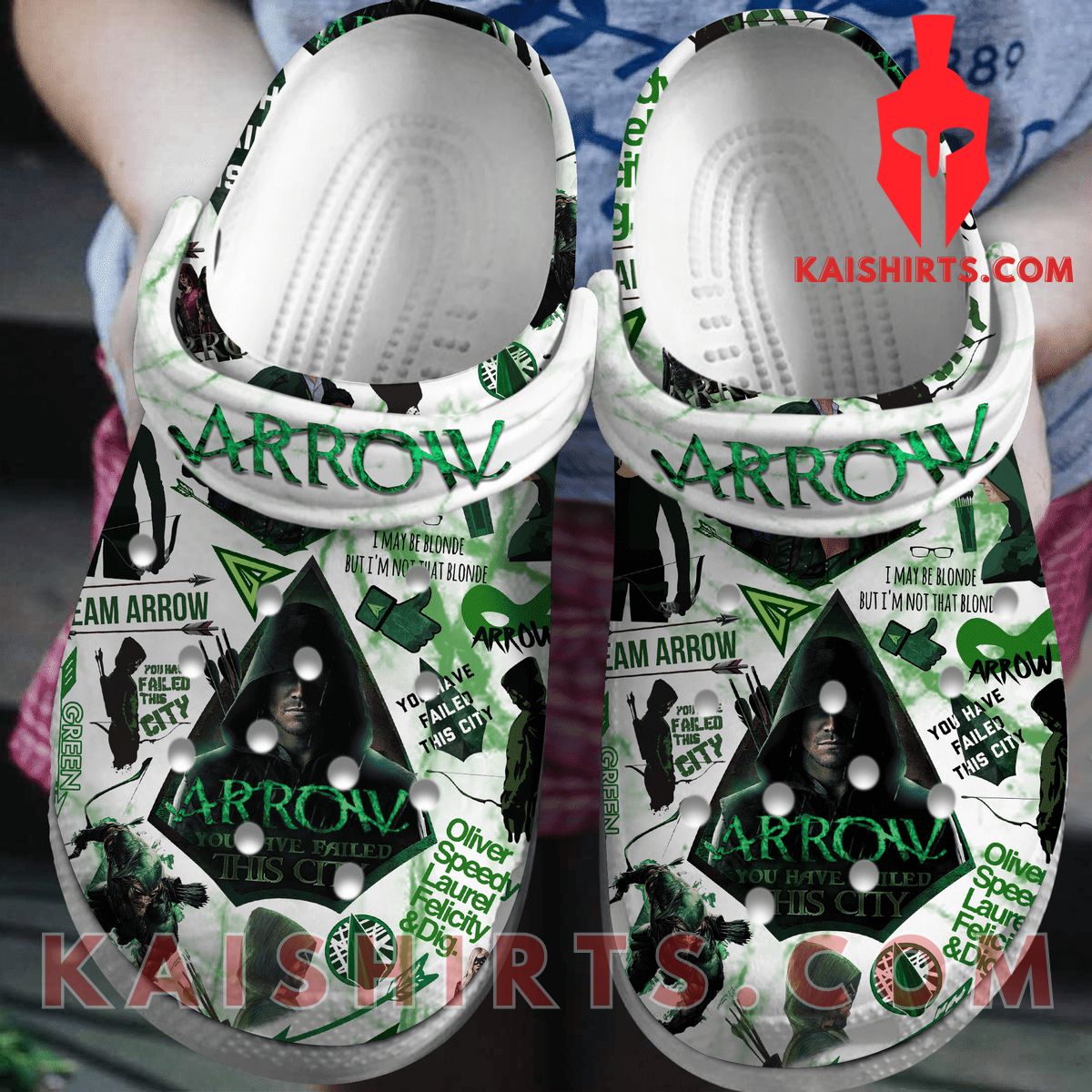 Arrow Movie Clogband Crocs Shoes