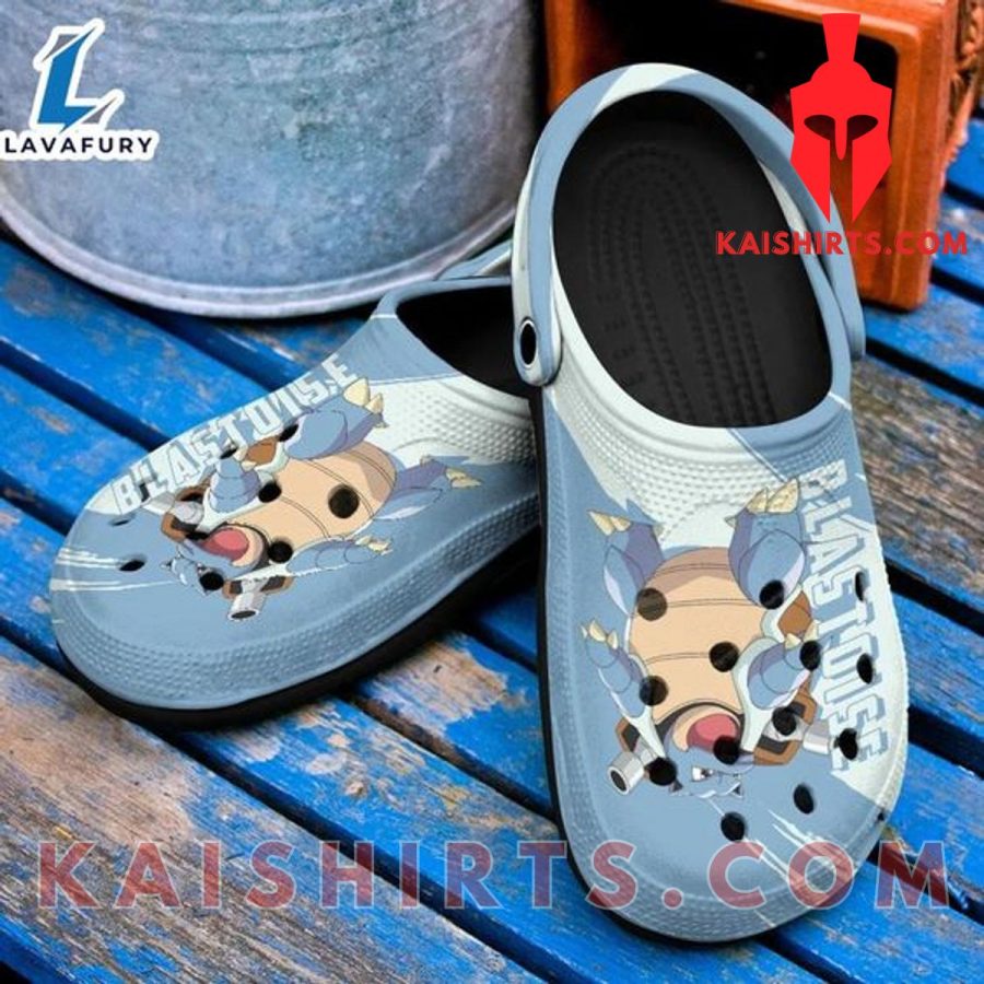 Blastoise Turtle Water Type Pokémon Cute Crocs Classic Clogs Shoes's Product Pictures - Kaishirts.com