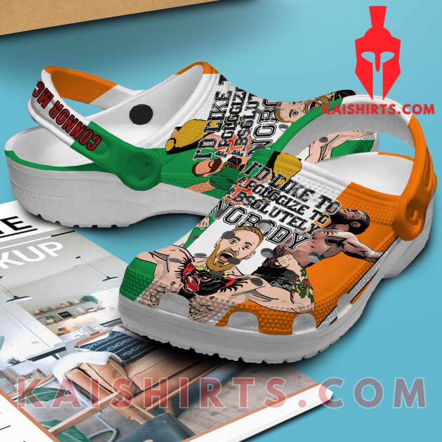 Connor Mcgregor Clogband Crocs Shoes's Product Pictures - Kaishirts.com