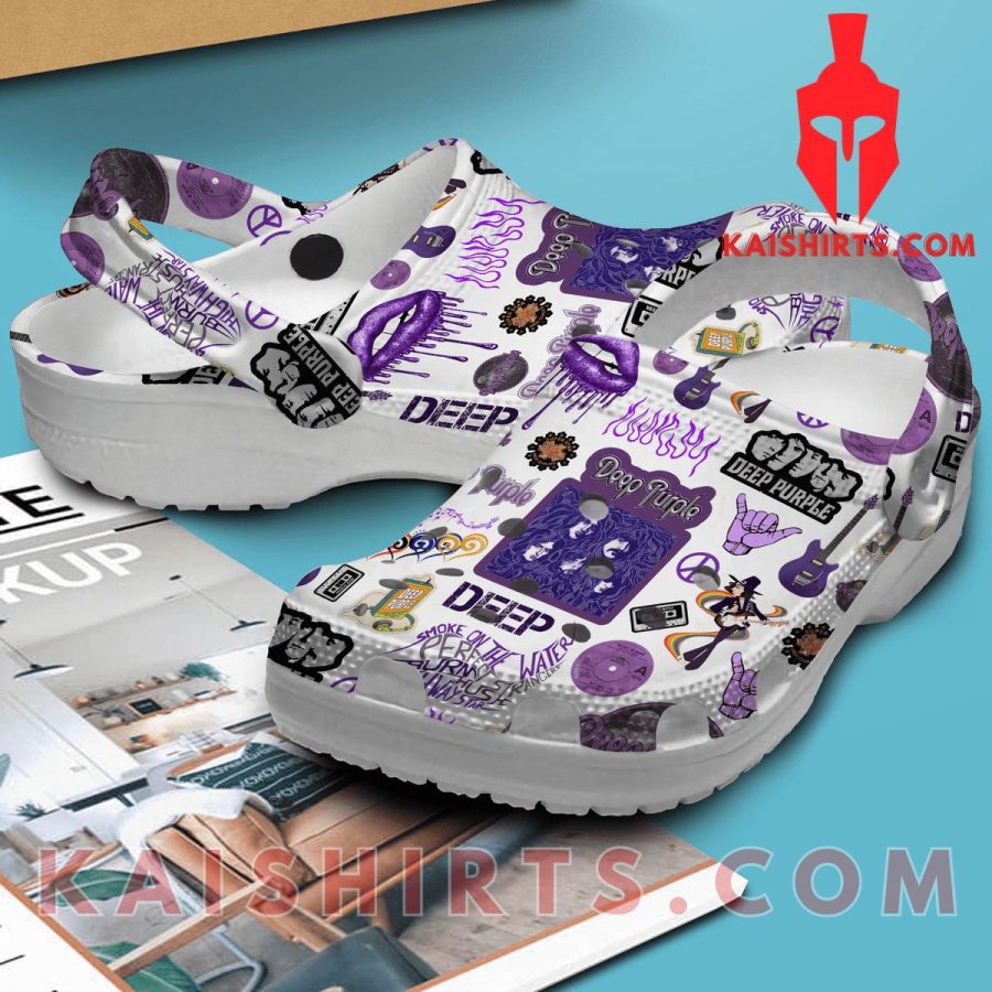 Deep Purple Clogband Crocs Shoes's Product Pictures - Kaishirts.com
