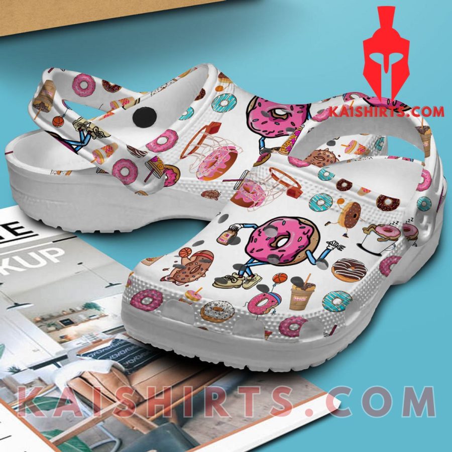 Ducnkin Donuts Sweet Cake Clogband Crocs Shoes's Product Pictures - Kaishirts.com