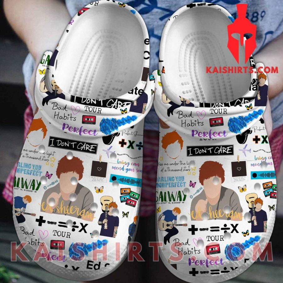 Ed Sheeran Music Tour Clogband Crocs Shoes's Product Pictures - Kaishirts.com