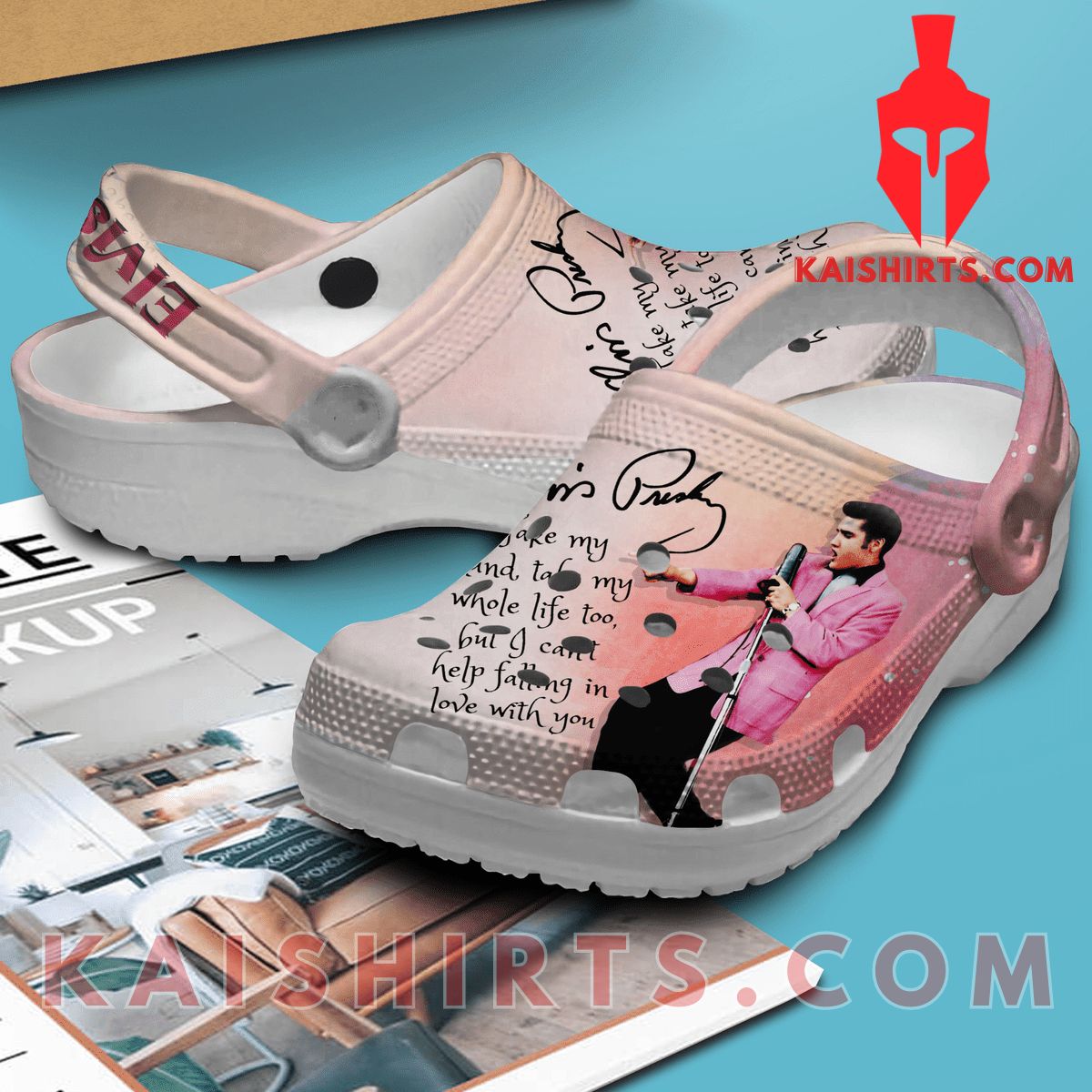 Elvis Presley Pop Singer Clogband Crocs Shoes