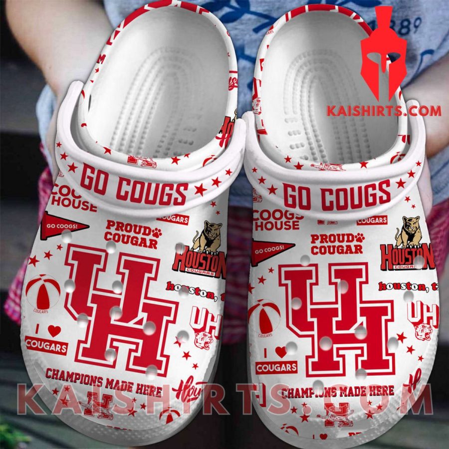 Houston Cougars Clogband Crocs Shoes's Product Pictures - Kaishirts.com