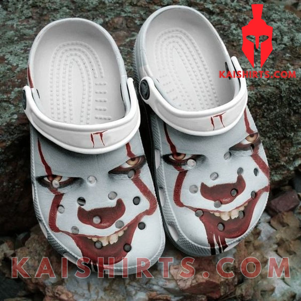 It Pennywise Halloween Crocs Classic Clogs Shoes