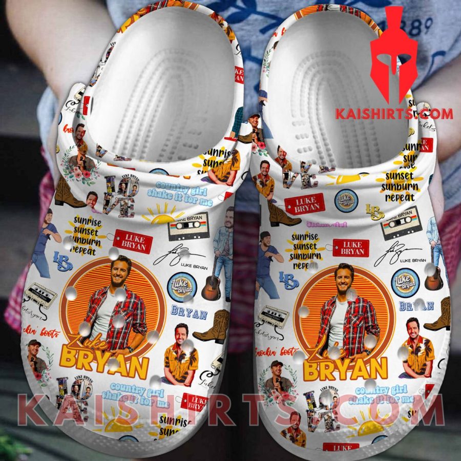 Luke Bryan Singer Clogband Crocs Shoes's Product Pictures - Kaishirts.com
