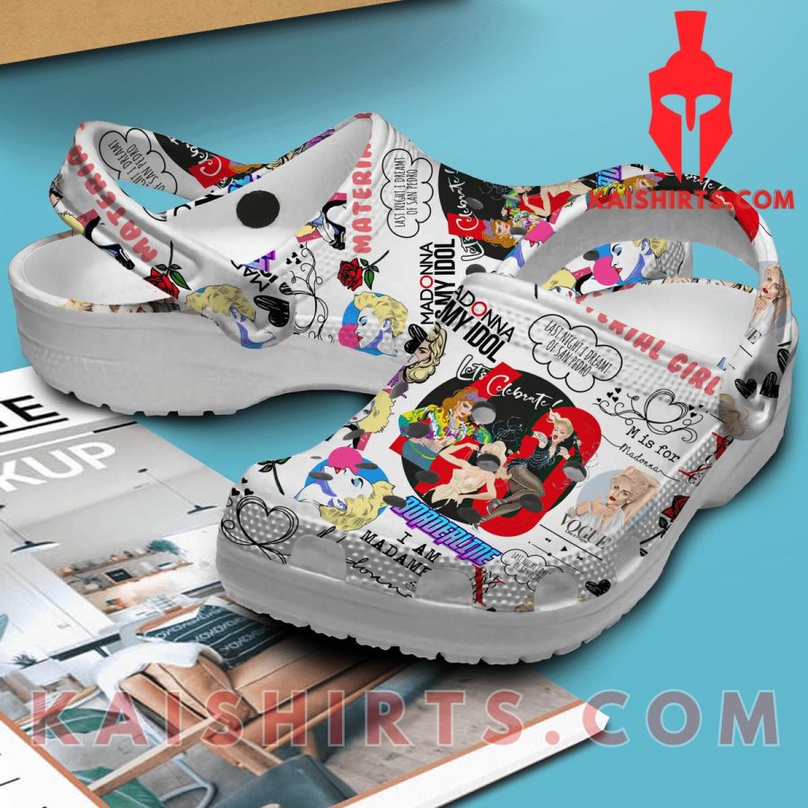 Madonna Singer Clogband Crocs Shoes's Product Pictures - Kaishirts.com