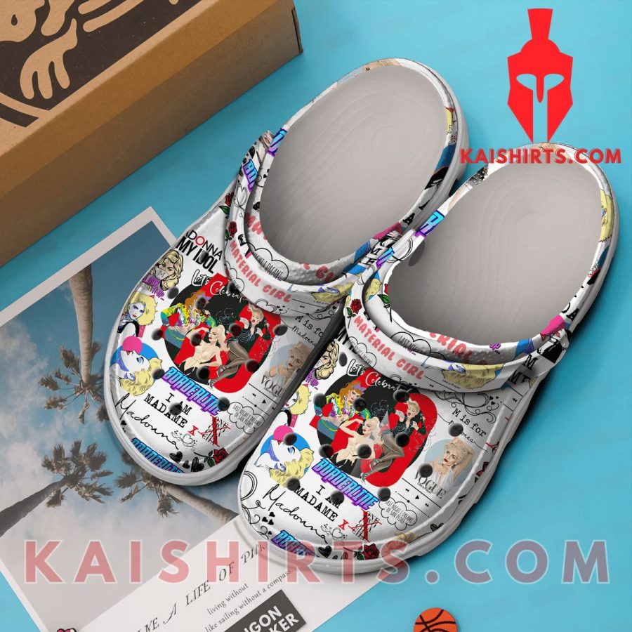 Madonna Singer Clogband Crocs Shoes's Product Pictures - Kaishirts.com
