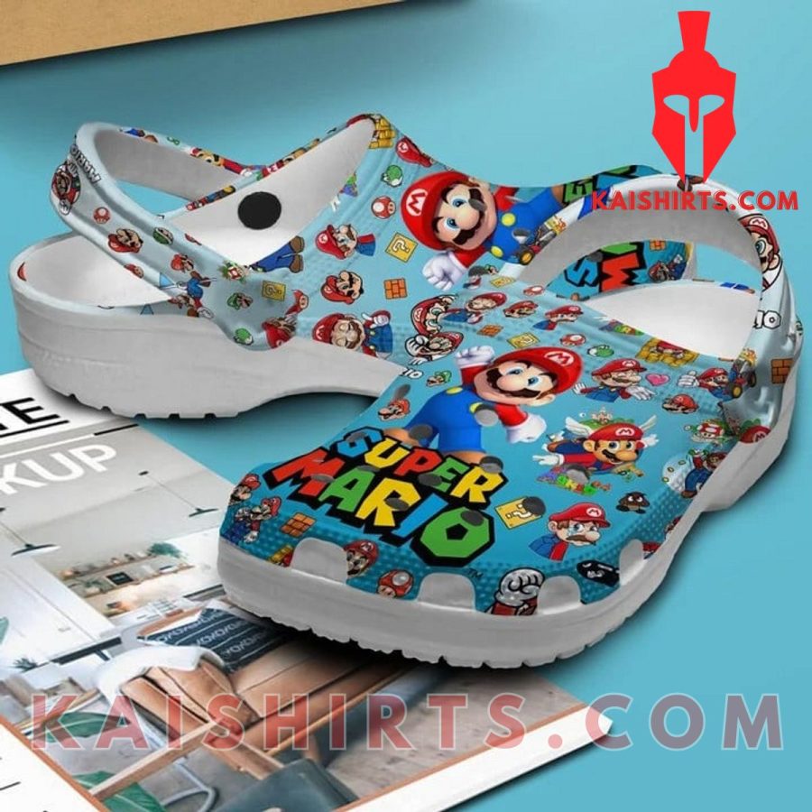 Mario And Friends Blue Clogband Crocs Shoes's Product Pictures - Kaishirts.com