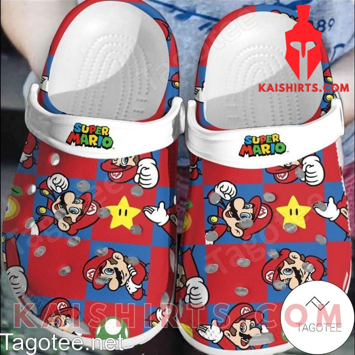 Mario And Friends Trending Clogband Crocs Shoes