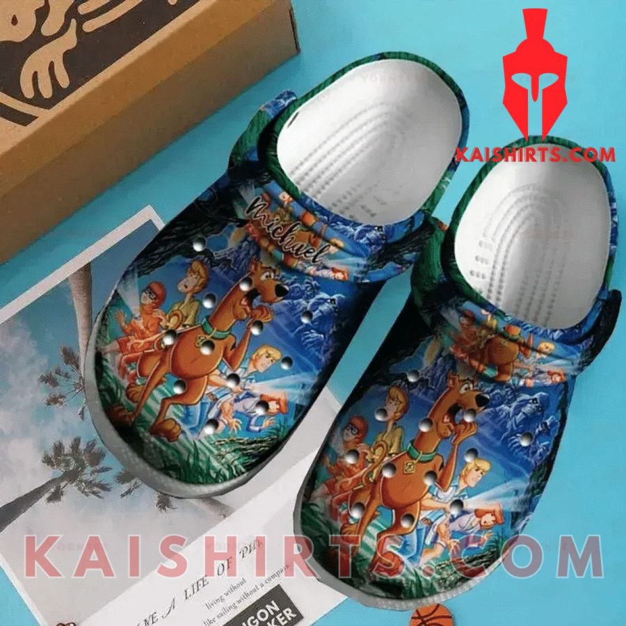 Scooby Doo Cartoon 3 Gifts Flower Gift For Lover Rubber Crocs Crocband Clogs's Product Pictures - Kaishirts.com
