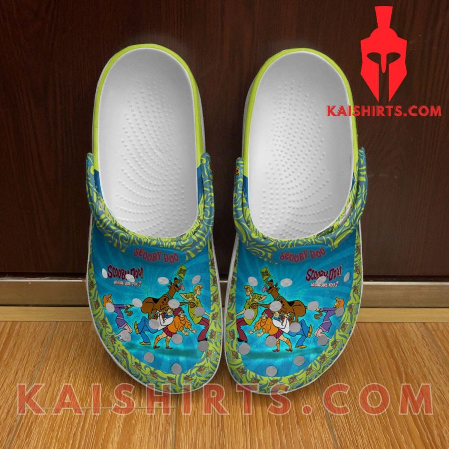 Scooby Doo Patterns Blue Green Disney Graphic Cartoon Unisex Crocs Shoes's Product Pictures - Kaishirts.com