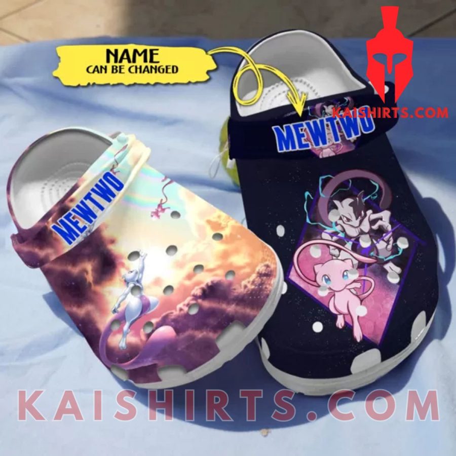 Special Design Mewtwo Pokemon Custom Name Crocs's Product Pictures - Kaishirts.com