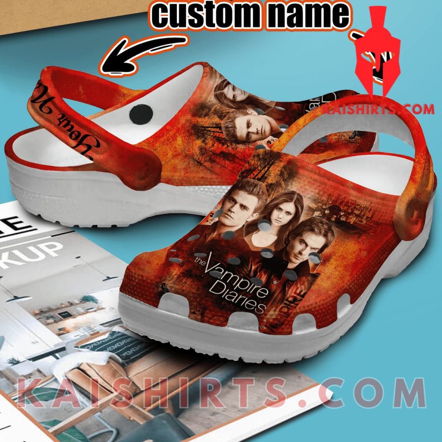 The Vampire Diaries Custom Name Clogband Crocs Shoes's Product Pictures - Kaishirts.com
