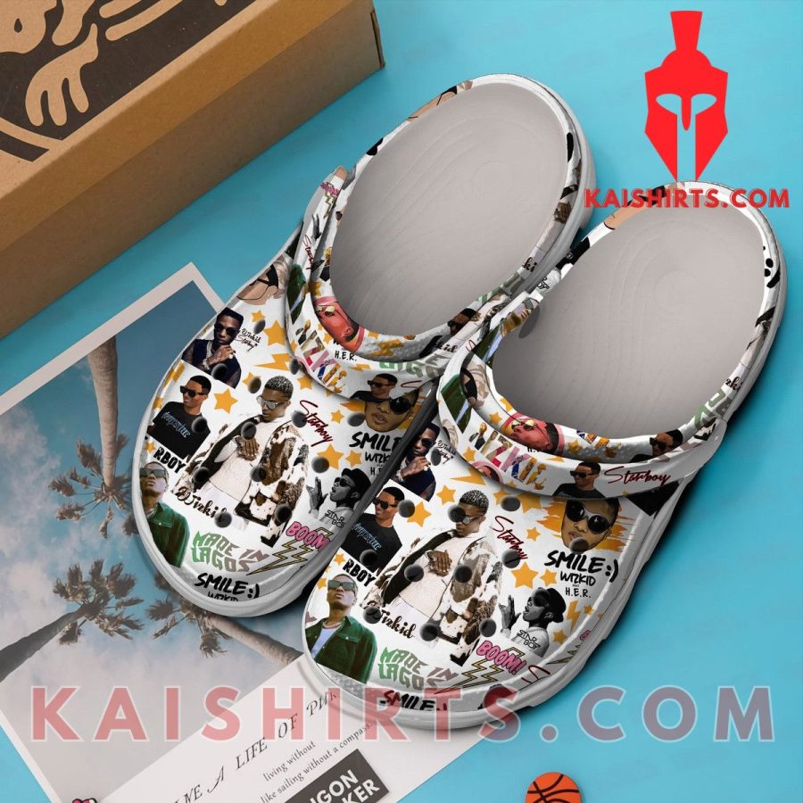 Wizkid Singer Clogband Crocs Shoes's Product Pictures - Kaishirts.com
