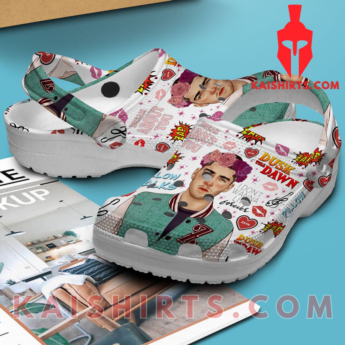 Zayn Malik Singer Famous Clogband Crocs Shoes