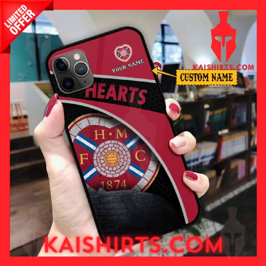 Heart of Midlothian SPFL Personalized Phone Case's Product Pictures - Kaishirts.com