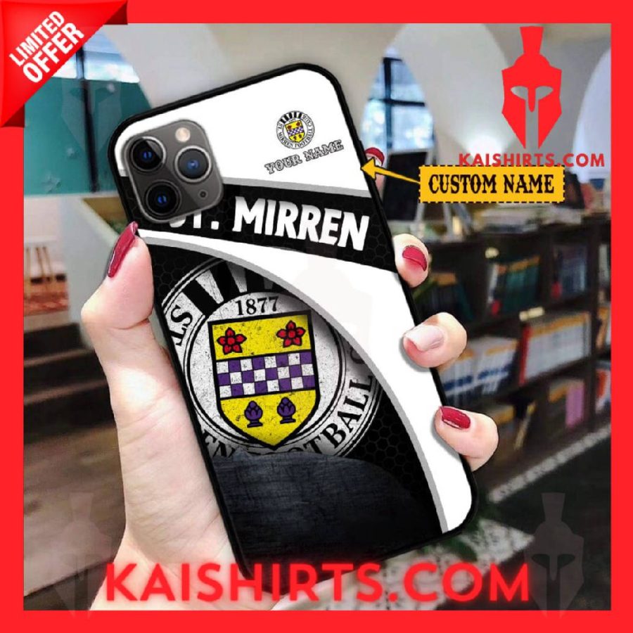 St Mirren SPFL Personalized Phone Case's Product Pictures - Kaishirts.com