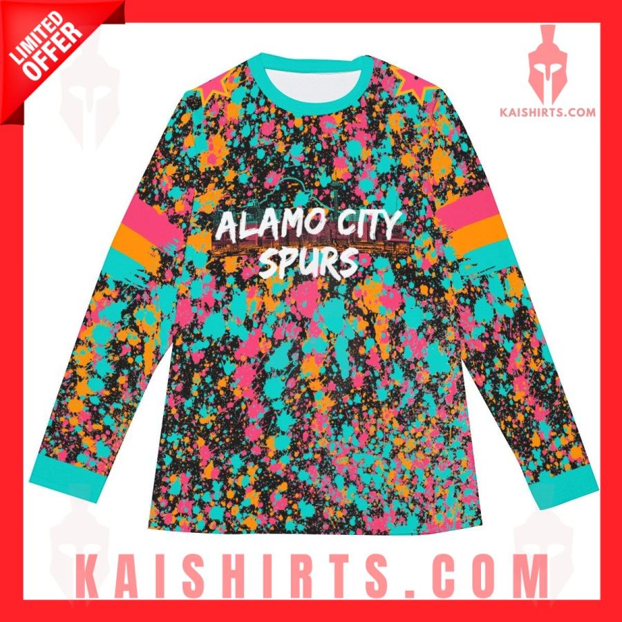 Alamo City Basketball Long Sleeve Shirt's Product Pictures - Kaishirts.com