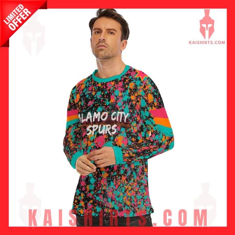 Alamo City Basketball Long Sleeve Shirt's Product Pictures - Kaishirts.com