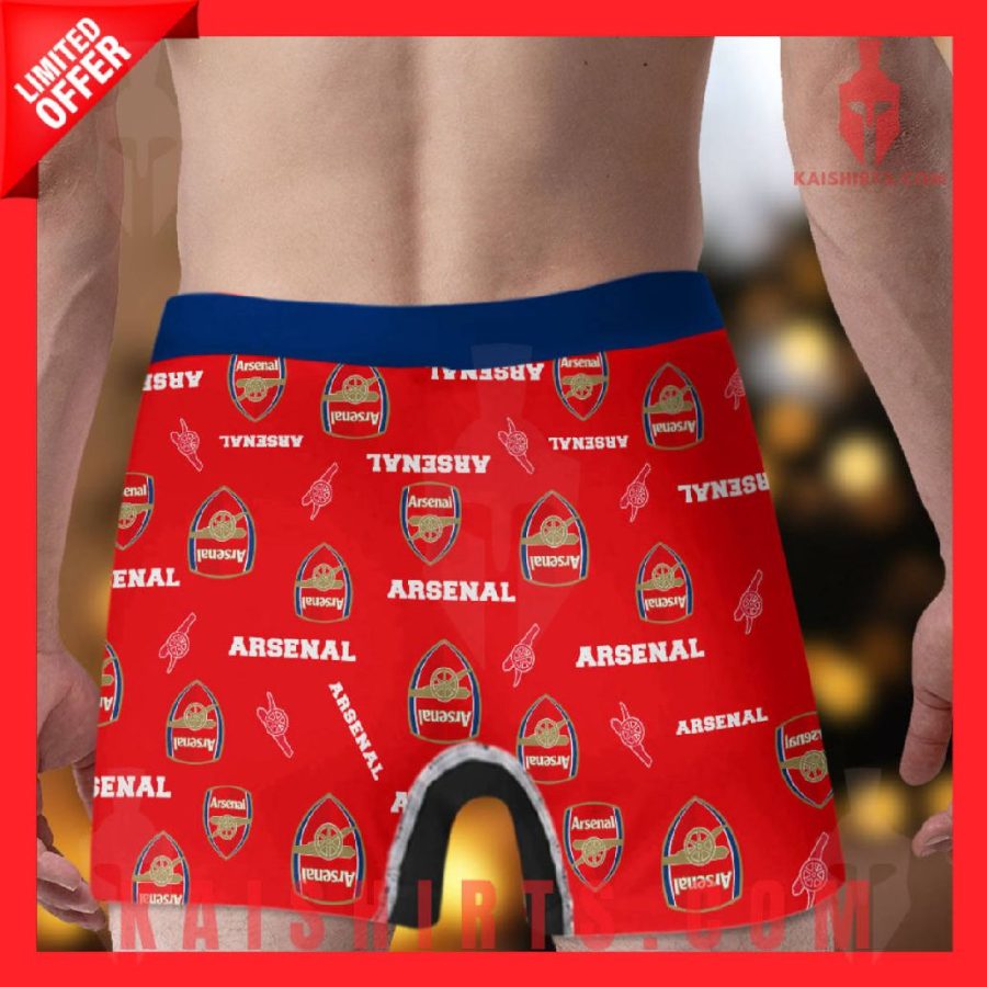 Arsenal EPL New Personalized Boxers Shorts's Product Pictures - Kaishirts.com