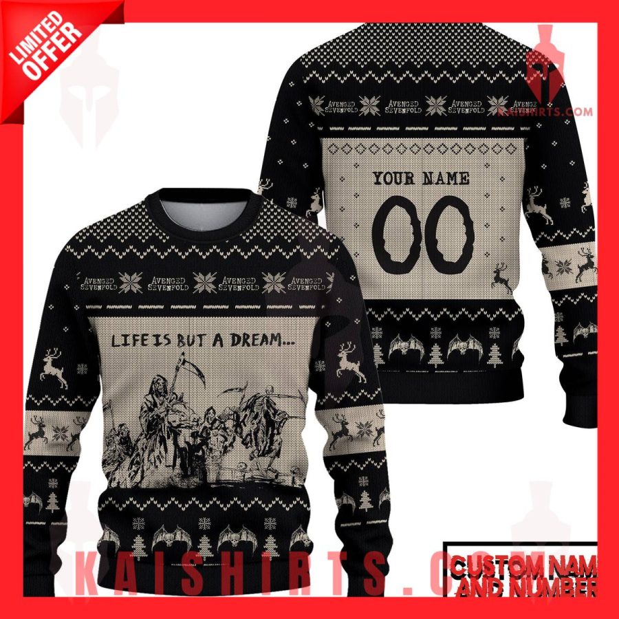 Avenged Sevenfold Christmas Sweater's Product Pictures - Kaishirts.com