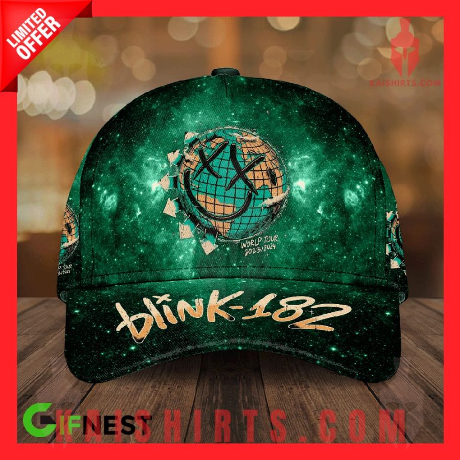 Blink-182 2023/2024 Word Tour Classic Cap's Product Pictures - Kaishirts.com