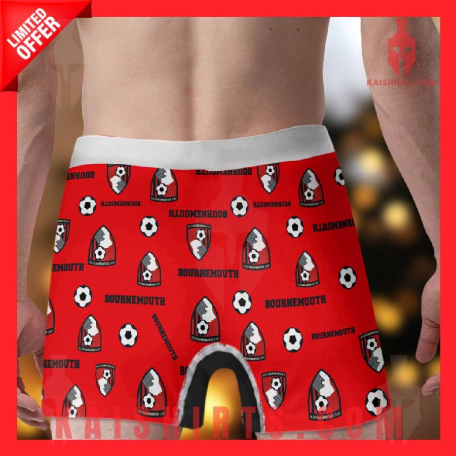 Bournemouth EPL New Personalized Boxers Shorts's Product Pictures - Kaishirts.com