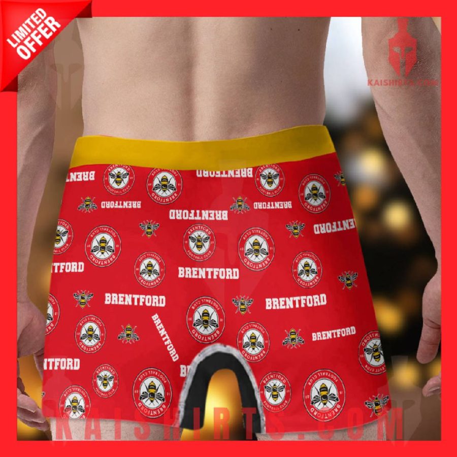 Brentford EPL New Personalized Boxers Shorts's Product Pictures - Kaishirts.com