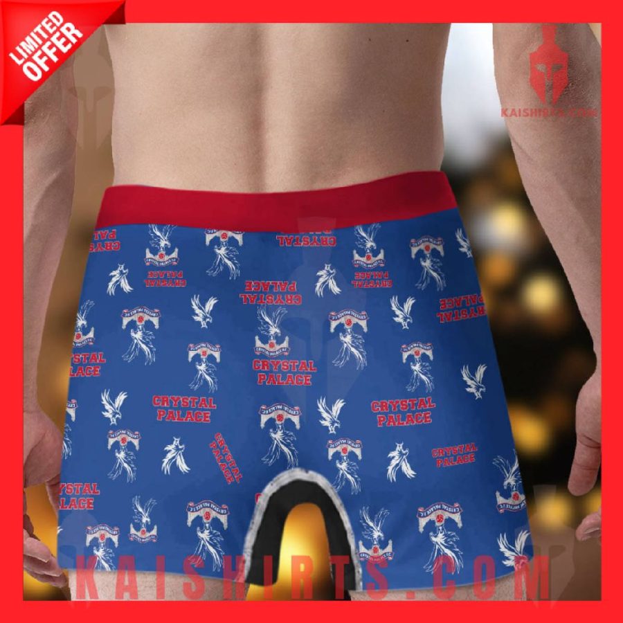 Crystal Palace EPL New Personalized Boxers Shorts's Product Pictures - Kaishirts.com
