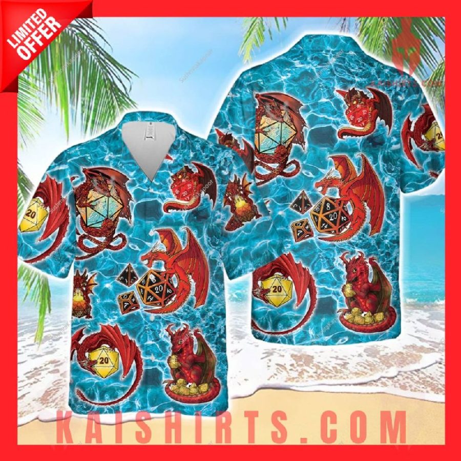 DnD Hawaiian Shirt's Product Pictures - Kaishirts.com