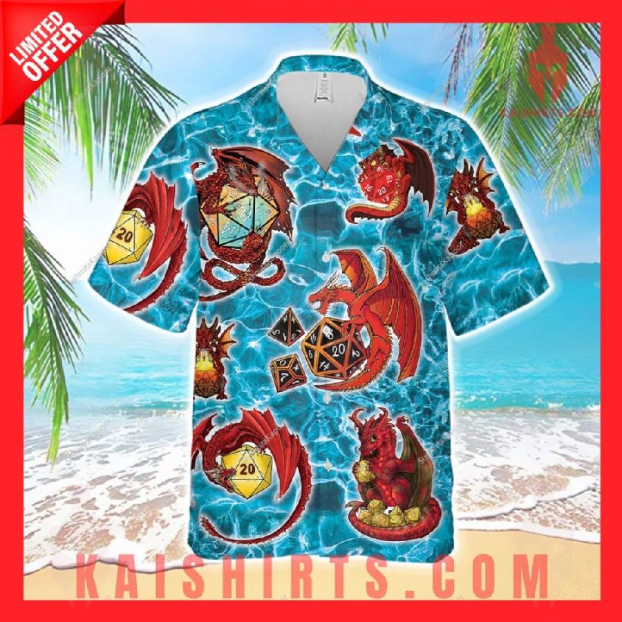 DnD Hawaiian Shirt's Product Pictures - Kaishirts.com