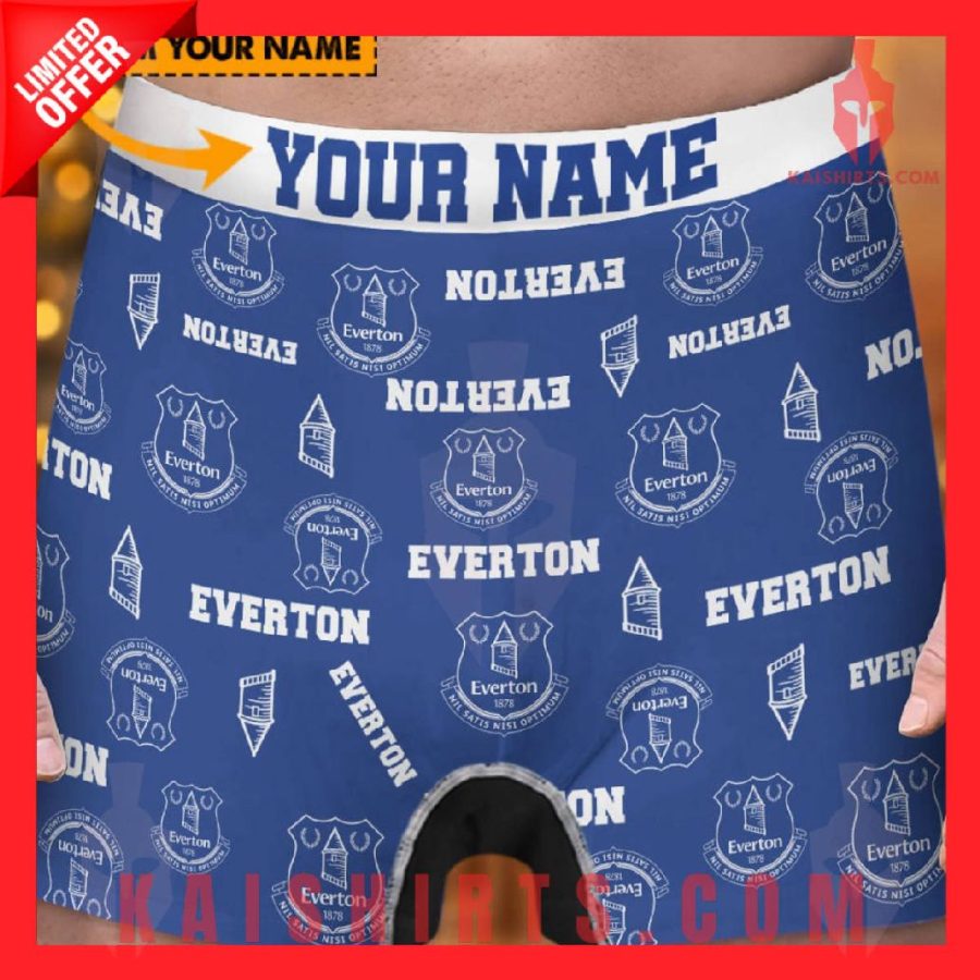 Everton EPL New Personalized Boxers Shorts's Product Pictures - Kaishirts.com
