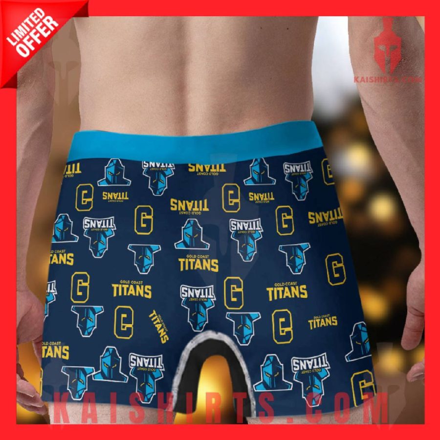 Gold Coast Titans NRL New Personalized Boxers Shorts's Product Pictures - Kaishirts.com