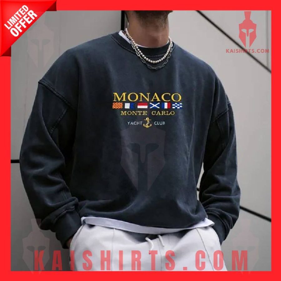 Helloice Monaco Monte Carlo Yacht Club Sweatshirt's Product Pictures - Kaishirts.com