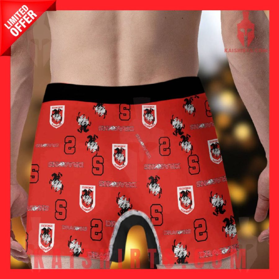 Illawarra Dragons NRL New Personalized Boxers Shorts's Product Pictures - Kaishirts.com