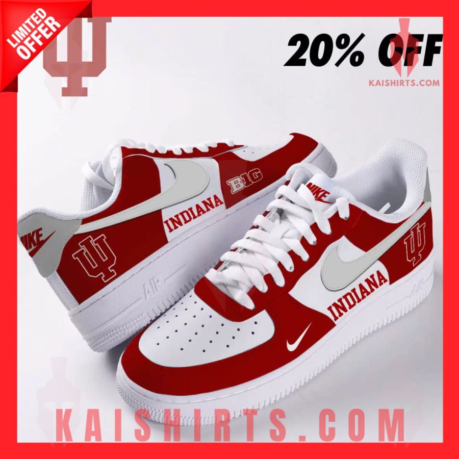 Indiana Hoosiers Air Force 1's Product Pictures - Kaishirts.com