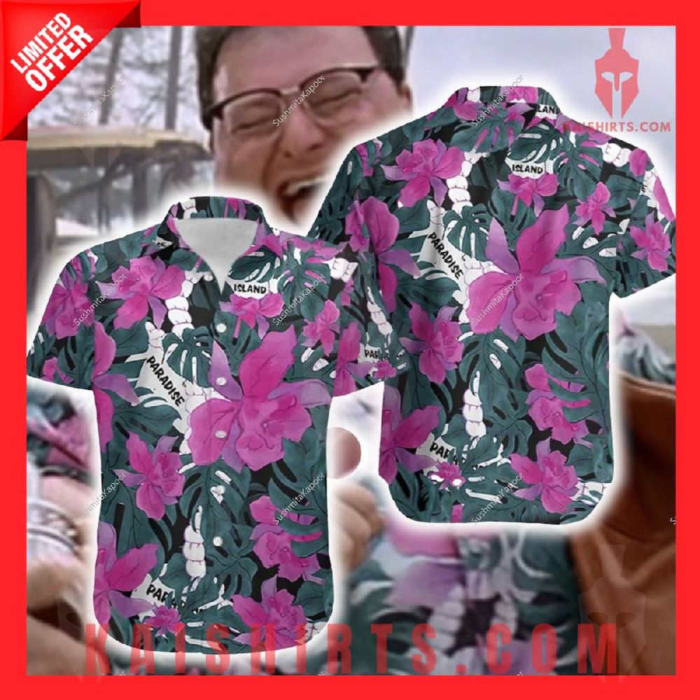 Jurassic Park Hawaiian Shirt's Product Pictures - Kaishirts.com