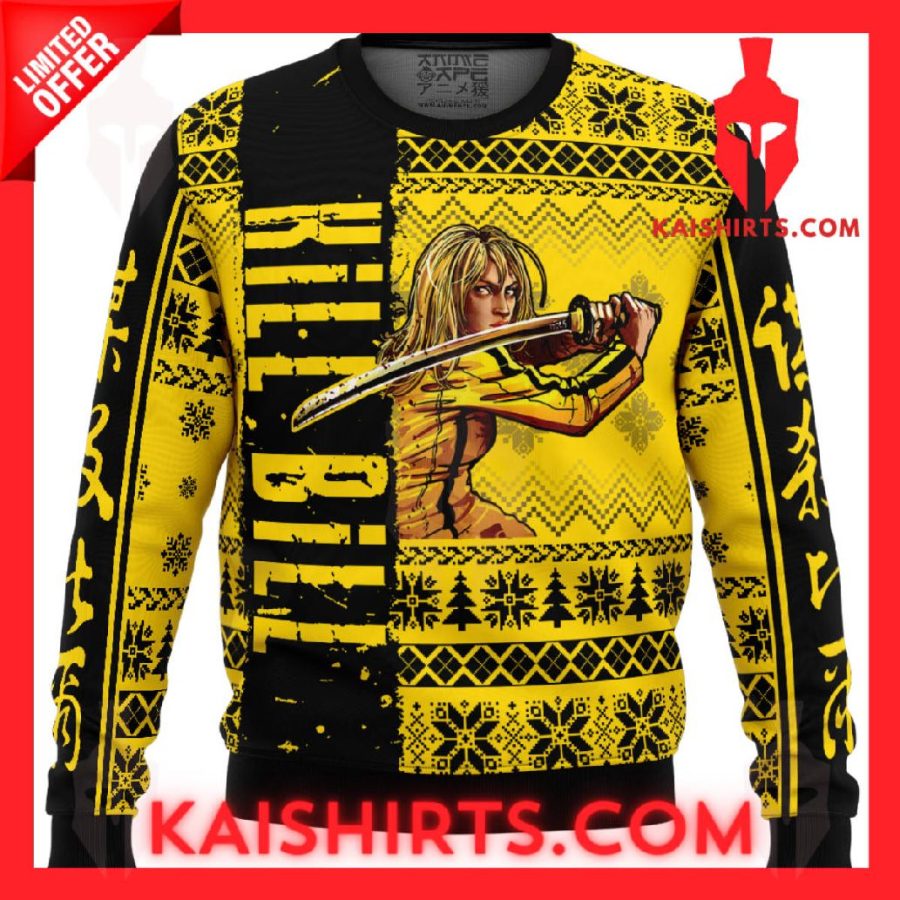 Kill Bill Ugly Christmas Sweater's Product Pictures - Kaishirts.com