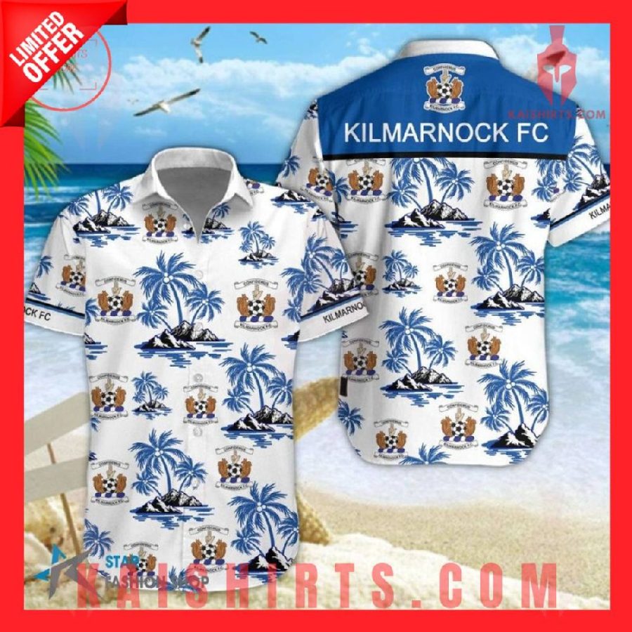 Kilmarnock FC Hawaiian Shirt and Shorts's Product Pictures - Kaishirts.com