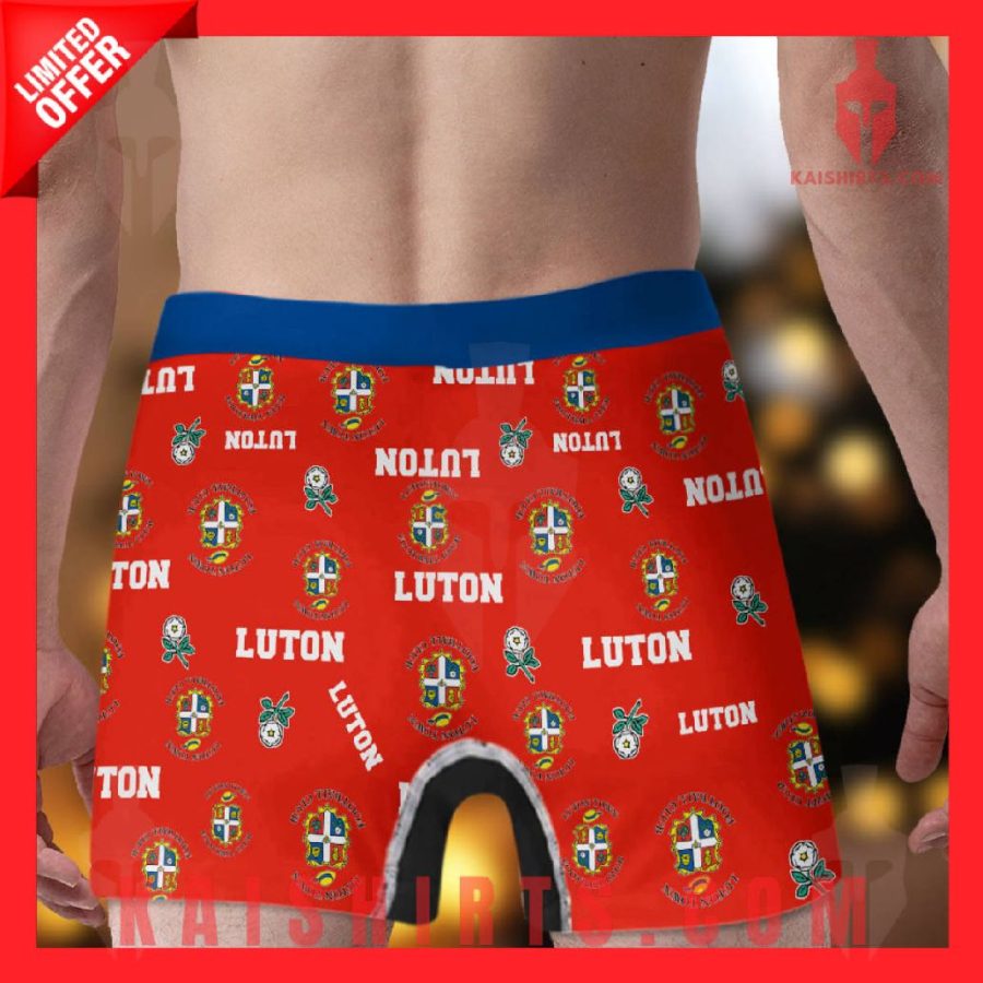 Luton Town EPL New Personalized Boxers Shorts's Product Pictures - Kaishirts.com