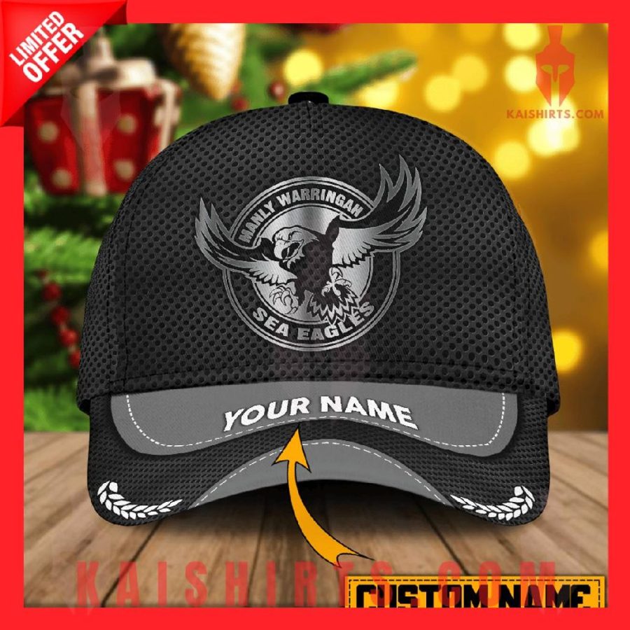 Manly Warringah Sea Eagles NRL Custom Name Cap's Product Pictures - Kaishirts.com